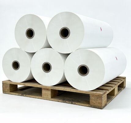 매트 라미네이션 필름 17-45 미크론 두께 물과 자외선 저항성 쌍면 코로나 치료