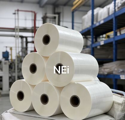 90 GU 이상 반짝이는 수준 반짝이는 라미네이션 필름, 재활용 가능한 친환경 옵션 및 최대 120°C 온도 저항성