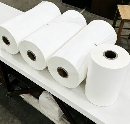 부드럽고 반사성 금속화 된 PET 필름, 110°C까지 열 저항성 및 포장 및 라미네이션에 화학 저항성