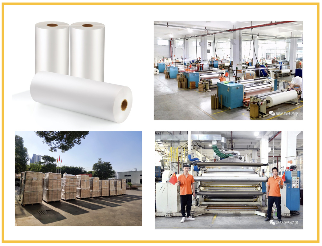 100M - 3000M 길이 반 스크래치 필름 부드러운 표면에 30마이크론