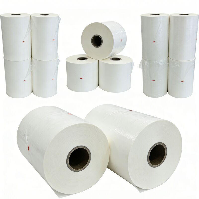 고 광택 라미네이션 필름, 90 GU 이상의 광택 수준과 17-45 미크론 두께