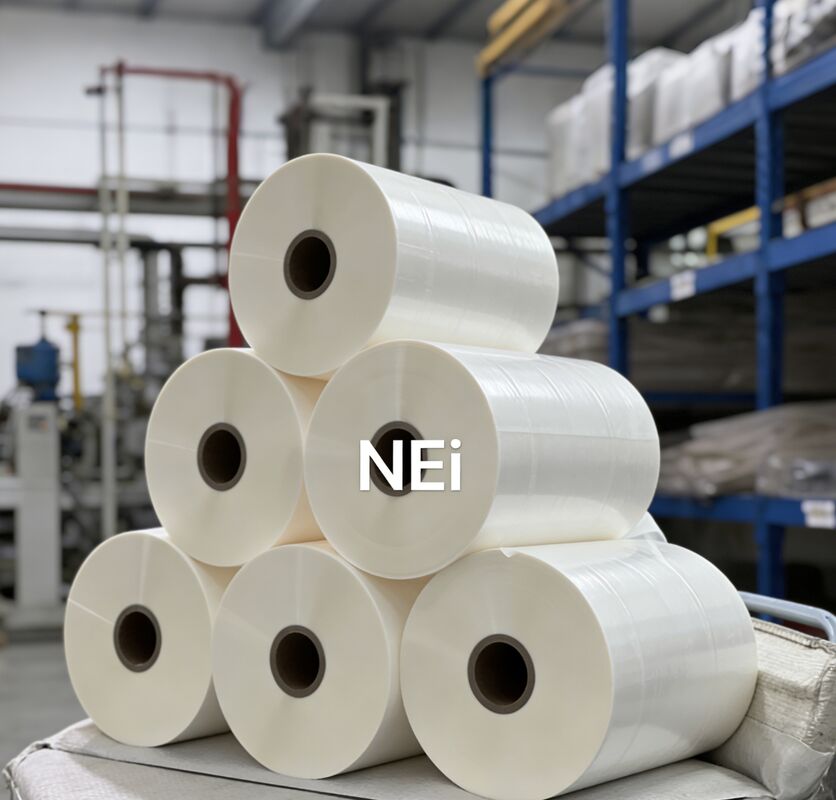 90 GU 이상 반짝이는 수준 반짝이는 라미네이션 필름, 재활용 가능한 친환경 옵션 및 최대 120°C 온도 저항성