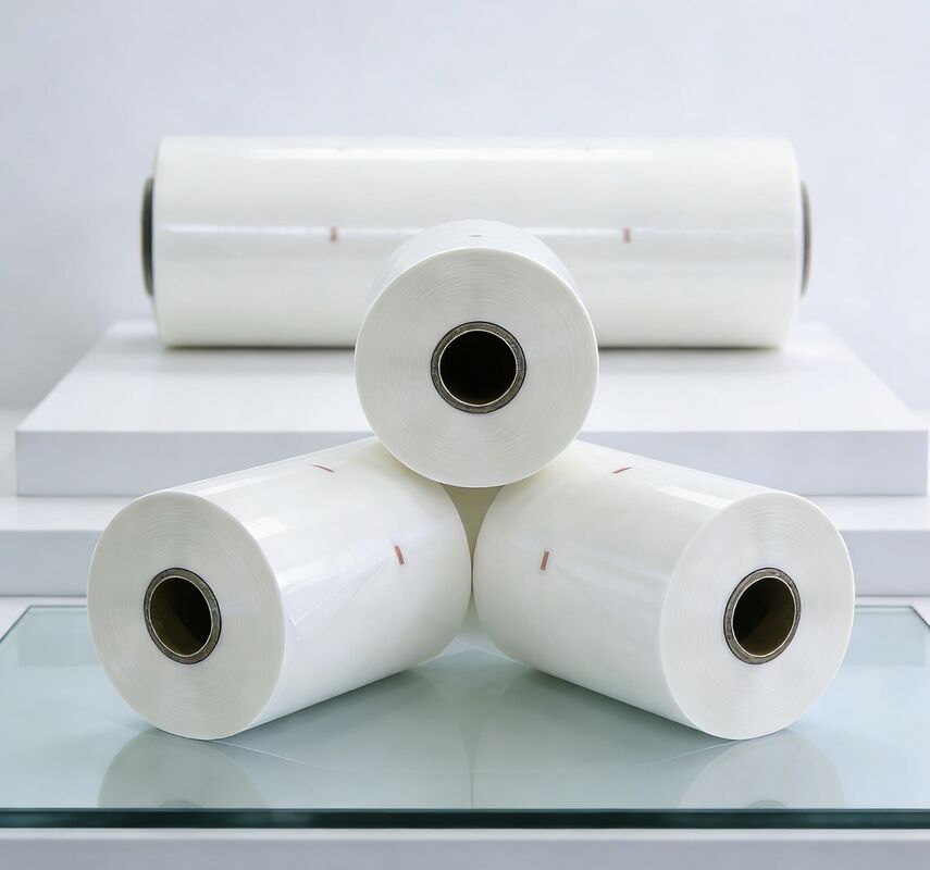 높은 찢기 저항성 매트 광택 수준과 오프셋 인쇄에 저항성있는 부드러운 터치 라미네이션 필름